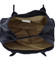 Dámska kožená kabelka cez plece tmavomodrá - ItalY Brittany Snake
