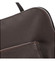 Dámsky kožený batôžtek kabelka čokoládovo hnedý - ItalY Houtel