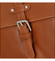 Dámsky kožený batôžtek svetlo hnedý - ItalY Oktens
