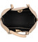 Dámska kožená kabelka tmavobéžová - ItalY Werawont