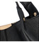 Dámska kožená kabelka čierna - ItalY Werawont