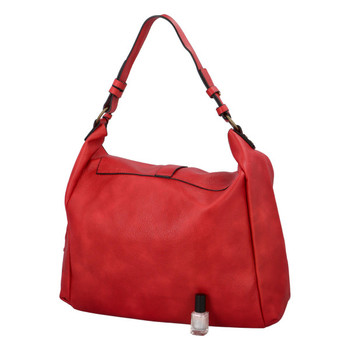 Dámska kabelka cez plece červená - Paolo Bags Natalie
