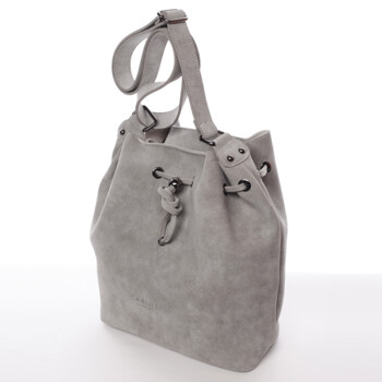 Dámska kabelka na rameno šedá - Carine Niva