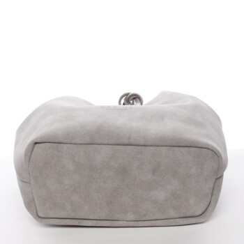 Dámska kabelka na rameno šedá - Carine Niva