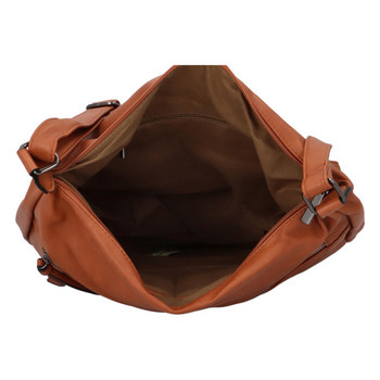Dámska kabelka svetlohnedá - Paolo Bags Hillary