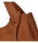 Dámska kožená kabelka béžová - ItalY Methy