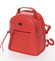 Malý dámsky červený mestský batoh/kabelka - David Jones Leonidas