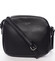 Štýlová crossbody kabelka čierna - David Jones Presley
