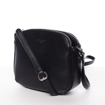 Štýlová crossbody kabelka čierna - David Jones Presley