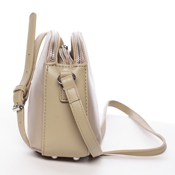 Štýlová crossbody kabelka camel - David Jones Presley