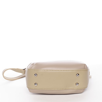 Štýlová crossbody kabelka camel - David Jones Presley