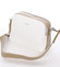 Štýlová crossbody kabelka biela camel - David Jones Resley