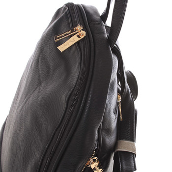 Dámsky originálny väčší batoh čierny - Silvia Rosa Karsten