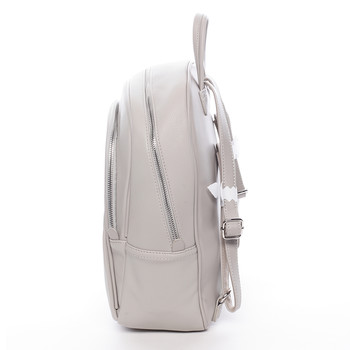 Dámsky mäkký mestský batoh šedý - David Jones Beatrice