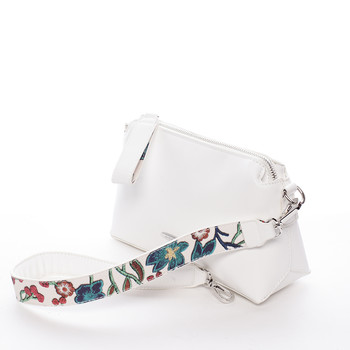 Elegantná dámska crossbody kabelka biela - David Jones Letha