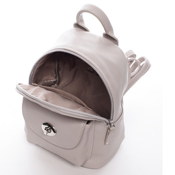 Malý originálny batoh svetlo šedý - David Jones Lennan
