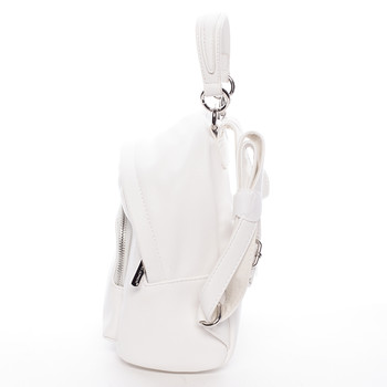 Malý dámsky batoh biely - David Jones Zinhar