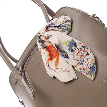 Elegantná trendy khaki kabelka do ruky - David Jones Felicity
