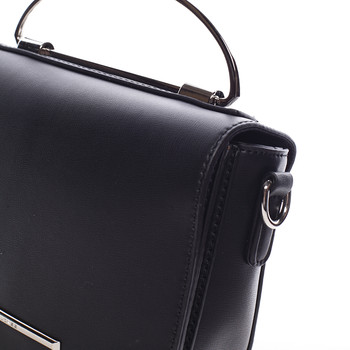 Malá luxusná čierna kabelka do ruky - David Jones Layna