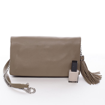 Elegantné dámske crossbody khaki - David Jones Laodamia