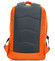 Moderný ľahký oranžový ruksak - Travel plus 2012