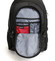 Kvalitný turistický a cestovný priedušný ruksak čierny - Travel plus 9617