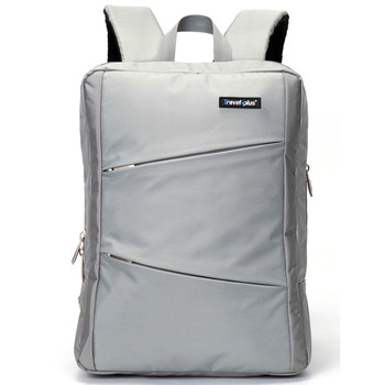 Originálny cestovný a školský šedý batoh - Travel plus 0620