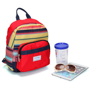Stredný dámsky farebný batoh na výlety - Travel plus 0643