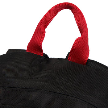 Stredný dámsky čierno červený batoh na výlety - Travel plus 0643