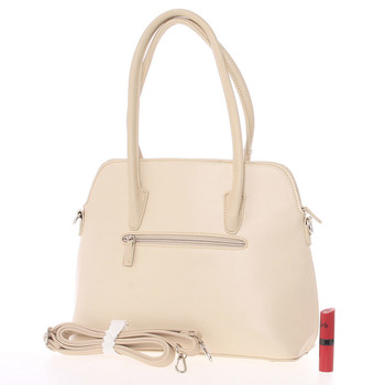 Elegantná trendy tmavo béžová kabelka do ruky - David Jones Felicity