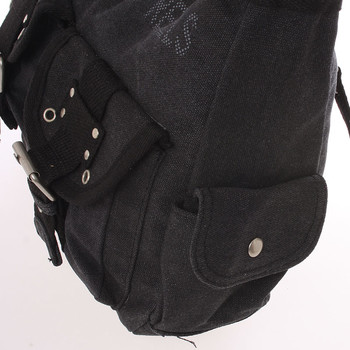 Dámska látková crossbody taška čierna - New Rebels Mikayla