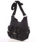 Dámska látková crossbody taška čierna - New Rebels Mikayla