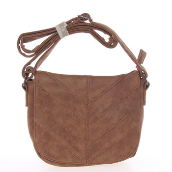 Originálna crossbody kabelka camel - Just Dreamz Emely