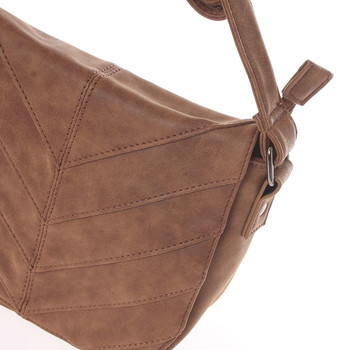 Originálna crossbody kabelka camel - Just Dreamz Emely