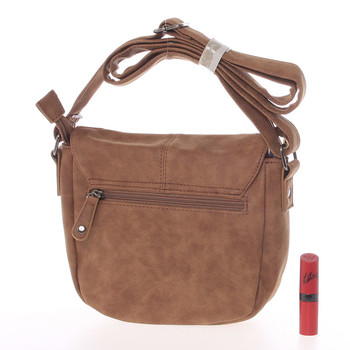 Originálna crossbody kabelka camel - Just Dreamz Emely