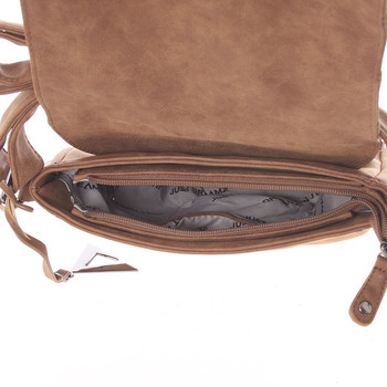 Originálna crossbody kabelka camel - Just Dreamz Emely