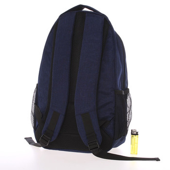 Moderný modrý ruksak do školy - Enrico Benetti Acheron