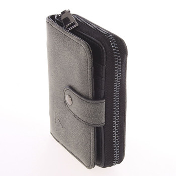 Dámska praktická tmavo šedá peňaženka - Just Dreamz Erin