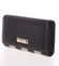 Luxusná dámska čierna peňaženka - Dudlin M376