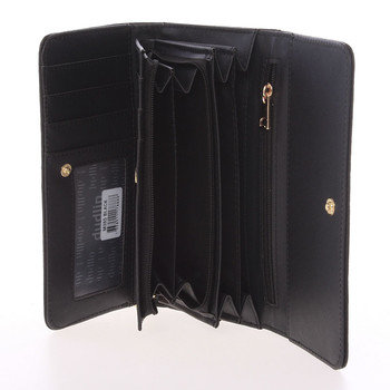 Trendy dámska peňaženka čierna - Dudlin M385