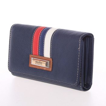 Trendy dámska peňaženka tmavo modrá - Dudlin M385
