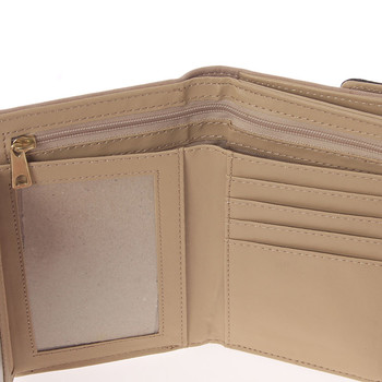 Elegantná dámska peňaženka taupe - Dudlin M341