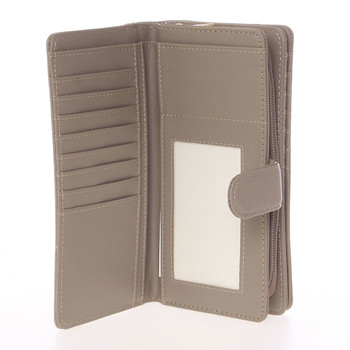 Veľká dámska originálna šedá peňaženka - Dudlin M354