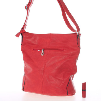 Dámska crossbody kabelka červená - Delami Prunella