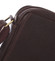 Pánska kožená taška na doklady cez plece hnedá - SendiDesign Didier