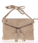 Moderná dámska crossbody kabelka taupe - Just Dreamz Makenna