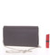 Dámska elegantná listová kabelka sivá - SendiDesign Haylie