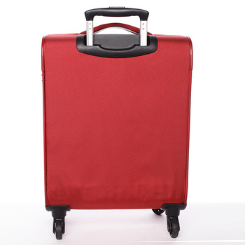 Odľahčený cestovný kufor červený - Menqite Kisar S