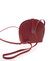 Malá dámska červená kožená crossbody kabelka - Italo Zerena