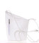 Originálne biela kožená crossbody kabelka - Italy Meida
